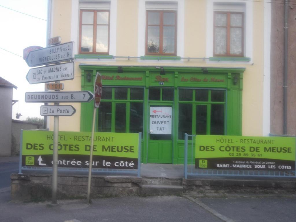 Hotel Des Cotes De Meuse Saint-Maurice-sous-les-Cotes Exterior photo